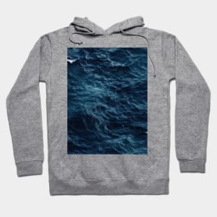 Midnight Serenade: Photorealistic Ocean Whispers Hoodie